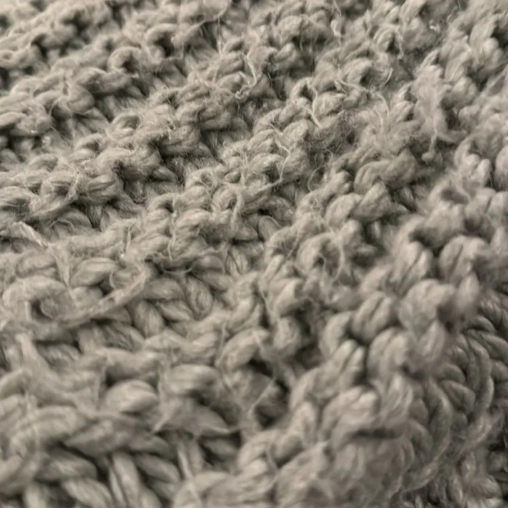 Set of 2 West Elm Chunky Woven Grey Knit Sweater Pillow Cover 20 x 20